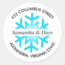 ウィンタースノーフレークカスタム差出人住所