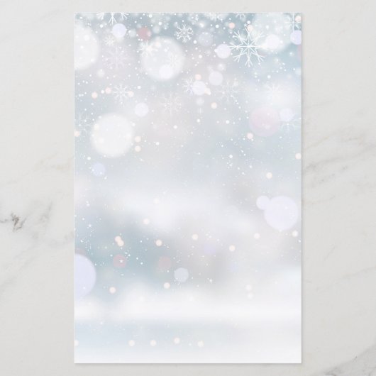 ウィンタースノーフレークスゲスト結婚ズウィークエンドプログラム (裏面)