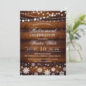 ウィンタースノーフレークスリタイアメント招待状 招待状 (スタンド正面)