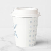 ウィンタースノーフレーク紙カップ 紙コップ (右)