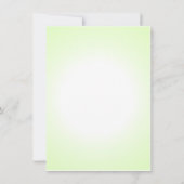 ウィンタースノーフレーク ベイバリーグリーン 招待状 (裏面)