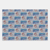 ウィンタースノーペンギン ラッピングペーパーシート (正面2)