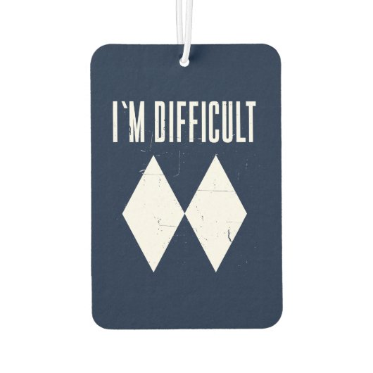 ウィンタースノーマウンテンズスポーツバケーションカスタム カーエアーフレッシュナー (裏面)