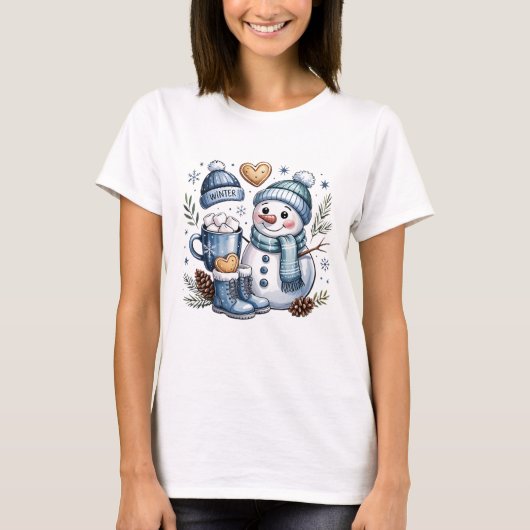 ウィンタースノーマン Tシャツ (正面)