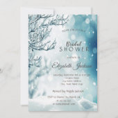 ウィンタースノーランド・スノーブライダルシャワー 招待状 (正面)