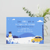 ウィンタースノー招待状 招待状 (スタンド正面)