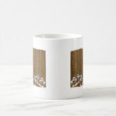 ウィンタースノー雪だるまピースラブデスティニー コーヒーマグカップ (中央)