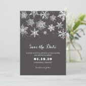 ウィンタースノー | 結婚式のお知らせ セーブザデート (スタンド正面)