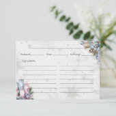 ウィンタースパイス基本レシピカード エンクロージャーカード (スタンド正面)