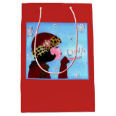 ウィンタースパークルスディヴァ ミディアムペーパーバッグ (正面)