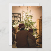 ウィンタースプレンダークリスマスツリーホリデーパーティー 招待状 (裏面)