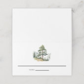 ウィンタースプレンダークリスマスホリデーパーティー プレイスカード (外部開封)