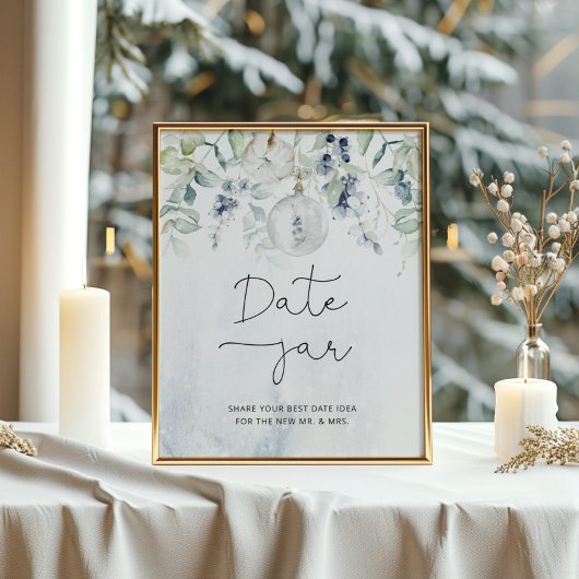 ウィンタースペシャル ユーカリ デートジャー 結婚式ゲーム ポスター