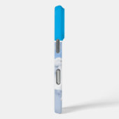 ウィンタースポーツの写真のモノグラム入りAzure Case-Mate iPhoneケース (裏面 / 右)
