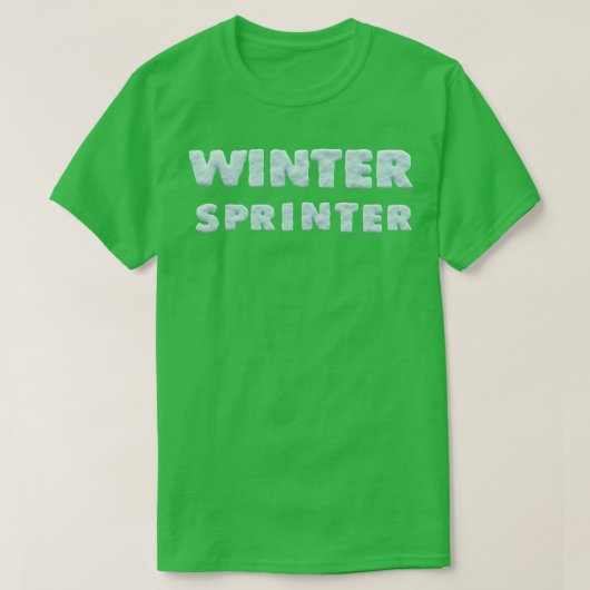 ウィンタースポーツウィンタースプリングスキシャツ Tシャツ (デザイン正面)