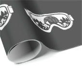 ウィンタースポーツスキースノーボード雪景色ゴーグル ラッピングペーパー (ロールコーナー)