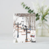 ウィンタースポーツスキー ポストカード (スタンド正面)