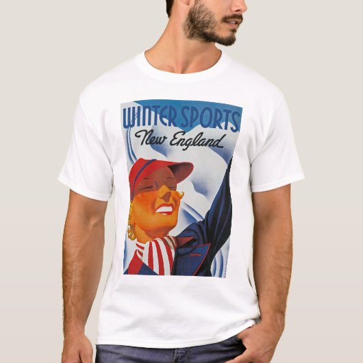 ウィンタースポーツニューイングランド Tシャツ (正面)