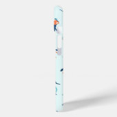 ウィンタースポーツパターン Case-Mate iPhoneケース (裏面 / 左)