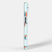 ウィンタースポーツパターン Case-Mate iPhoneケース (裏面 / 右)