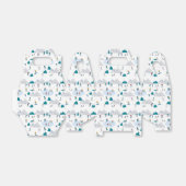 ウィンタースポーツホリデーおもしろいパターン フェイバーボックス (折り畳みなし)