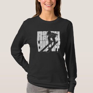 ウィンタースポーツ ノルディックスキー ジャンプ 出撃準備 Tシャツ
