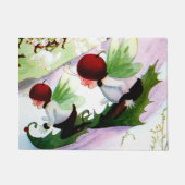 「ウィンタースポーツ」フェアリーアートM T Ross ドアマット (正面)