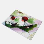 「ウィンタースポーツ」フェアリーアートM T Ross ドアマット (アングル)