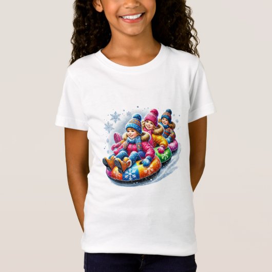 ウィンタースポーツTシャツ Tシャツ (正面)