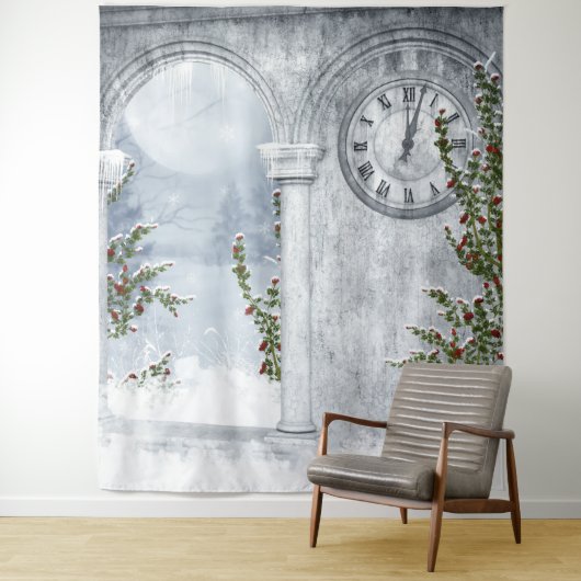 ウィンタースマジックフォトバックドロップタペストリー タペストリー (インサイチュ)