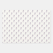 ウィンタースロープ ホリデー ラッピングペーパーシート (正面)