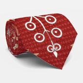 ウィンターズウィスパー – 北欧クリスマスストッキング ネクタイ (ロール)