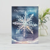 ウィンターズスノーフレークエレガンスクリスマスパーティー 招待状 (スタンド正面)