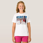 ウィンターズセレニティ(鳥)ショウジョウコウカンチョウTシャツ Tシャツ (正面フル)