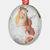 ウィンターズソングエルベンプリンセスオーナメント メタルオーナメント (左)