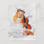 ウィンターズソングエルベン王女はがき ポストカード (正面)