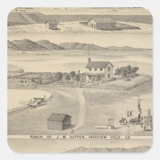 ウィンターズダットンランチ スクエアシール (正面)