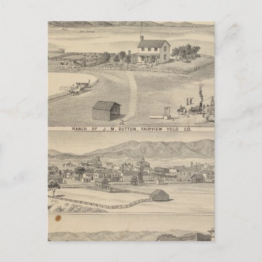 ウィンターズダットンランチ ポストカード (正面)