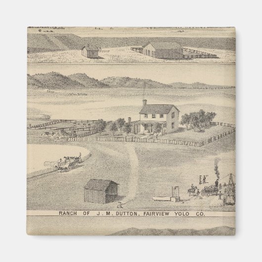 ウィンターズダットンランチ マグネット (正面)