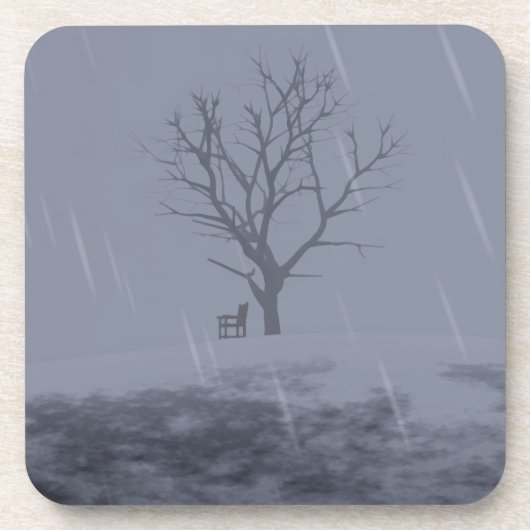 ウィンターズチルコルクコースター コースター (正面)