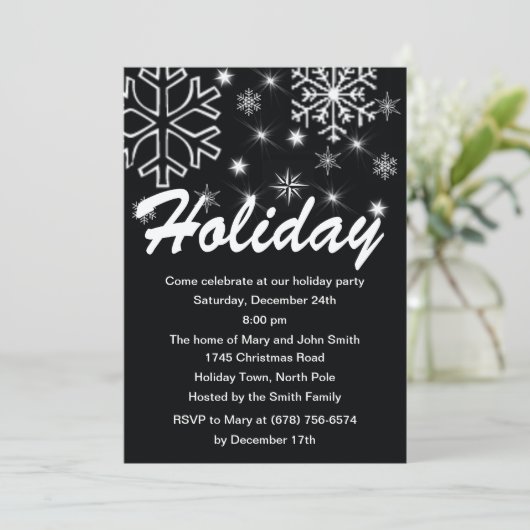 ウィンターズナイトパーティの招待状 招待状 (スタンド正面)