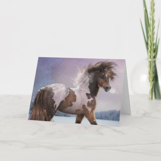 "ウィンターズハート" グリーティングカード (正面)