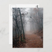 ウィンターズフォグ - トレイルギフトの終わりが見えない ポストカード (正面/裏面)