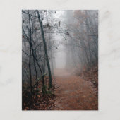 ウィンターズフォグ - トレイルギフトの終わりが見えない ポストカード (正面)