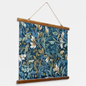 ウィンターズモリスガーデンボタニカル 吊り下げ型タペストリー (傾斜あり)