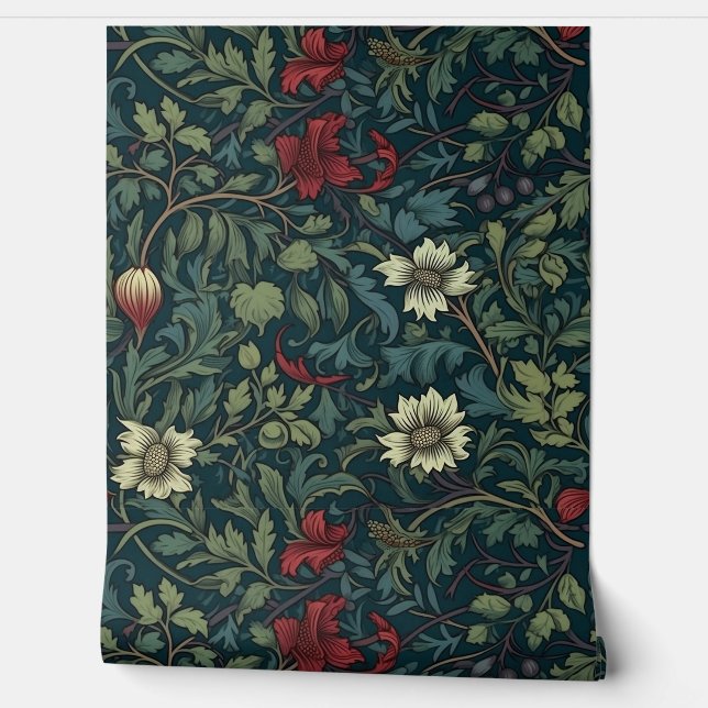 ウィンターズモリスガーデンボタニカル 壁紙 (ほどく)