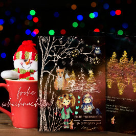 ウィンターズーバーフロヘウィヒナシュカルテ 箔シーズンカード