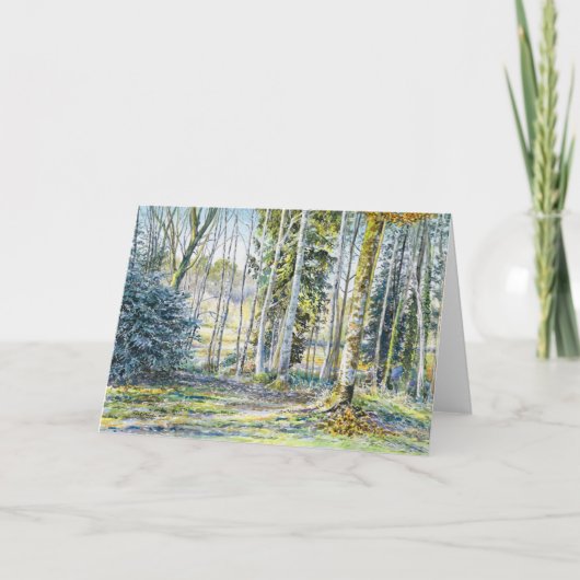 「ウィンターズ・エッジ……」 サンキューカード (正面)