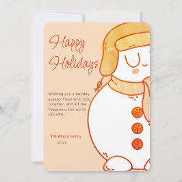 ウィンターズ・ハグ　ホリデーカード シーズンカード