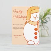 ウィンターズ・ハグ　ホリデーカード シーズンカード (スタンド正面)